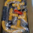 Push Up Bar, Parallettes Bars For L-sit & Dip, Heavy-Duty No Wobbling Parallel Bars Stand For Handstands, Full Planche, Calisthenics, 9.5in High Workout Stands for Home Fitness Training