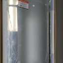 Keonjinn Black Medicine Cabinet 17 x 25 Inch, Heavy & Solid Bathroom Medicine Cabinet with Mirror, Stainless Steel Framed, Adjustable Shelves, Recessed or Wall Mount, Bathroom Mirror with Storage