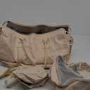 ETRONIK Weekender Overnight Bags for Women, Large Travel Duffle Bags with Shoe Compartment & Wet Pocket, Carry On Tote Bag Gym Duffel Bag with Toiletry Bags for Hospital 3 Pcs Set, Large Size, Beige