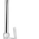 G1/2in Kitchen Faucet, Single Handle Kitchen Sink Faucet, Single Cold Vertical Faucet Tap for Home Use (Without Hose)