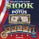2025 A Word from The President POTUS Trading Card Box 1 Autograph or 1 Relic Per Box (Bush, Clinton, Donald Trump, Joe Biden, Obama)