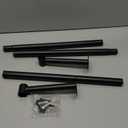 Hanging Planters Rod  Plant Hanger Indoor for Window Ceiling, Hanging Plant Shelf for Wall Planter House Plants, Plant Shelves Metal Holder Bar 47.5In (Pots, plants, chains not included)