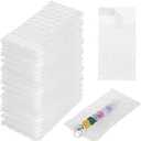 300Pcs Clear Bubble Wrap Bags, 2.16 x 3.3 Inch Self-Sealing Double Wall Bubble Pouches for Moving, Shipping, and Storage
