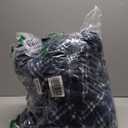 58" Wide Anti Pill Polar Fleece Fabric | Sold by The Yard (Plaid Navy Blue Black)