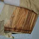 Extra Large Edge Grain Acacia Cutting Board with Metal Handle Premium Butcher Block for Kitchen Prep, Charcuterie and Serving thick Heavy-Duty Chopping Board, 22"L x 15"W x 1.25"Th