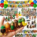 132PCS Brainrot Meme Party Decorations - 3D Figurines, Themed Banner, Balloons, Cake Toppers, Stickers & Keychains | Perfect for Meme Lovers, Teens & Adult Fans Fun Themed Parties