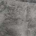 Merelax Soft Modern Indoor Large Shaggy Rug for Bedroom Livingroom Dorm Kids Room Home Decorative, Non-Slip Plush Fluffy Furry Fur Area Rugs Comfy Nursery Accent Floor Carpet 5 X 8 Feet, Grey