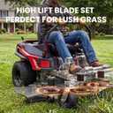 115-5059-03 Mower Blades,High Lift Lawn Mower Blade Set for Toro TimeCutter SS5000 75750 MX5000 75755 MX5060 MX5050 SWX5050 74731 Zero Turn 50'' Deck Mower,Replace for 110-6837-03 112-9759-03(3 Pack)