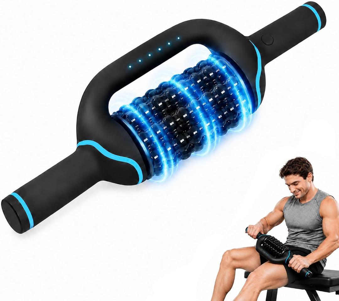 Electric Massage Roller for Deep Tissue & Lymphatic Drainage
