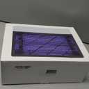 GeckoMan LED Indoor Bug Zapper Indoor Fruit Fly Trap for Indoors Mosquito Zapper Fly Zapper, Energy-Saving Max-Attract Hybrid-Spectrum Tube  10-Yr Life, Enhanced High-Volt Instant Kill