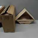 Cedar Dove Nesting Box Mourning Dove Nesting Box Bird Nesting Material Wooden Birdhouse Shelter for Bird Pigeon Nesting Roosting Platform Birdhouse Outdoors Garden Decoration