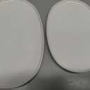 DOWAN Large Serving Platter, 16"/14"/12" Porcelain Platters for Entertaining Wedding Party, White Oval Plates Set of 3, Serving Dishes for Serving Food, Housewarming Gifts