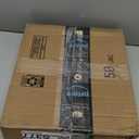 Wealrti 2 Pcs 6 Inch Black Front Wheels Replacement with Front Fork Drive Solid Wheelchair Front Castor Wheelchair Rollers(6 Inch)