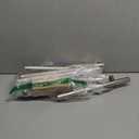 Nickel Wrap Around Curtain Rods:Blackout Heavy Duty Adjustable Window Curtain Rod for Bedroom Kitchen,Modern Decorative Curved French Metal Single Drapery Rod Easy Install,Satin Nickel 28-48"