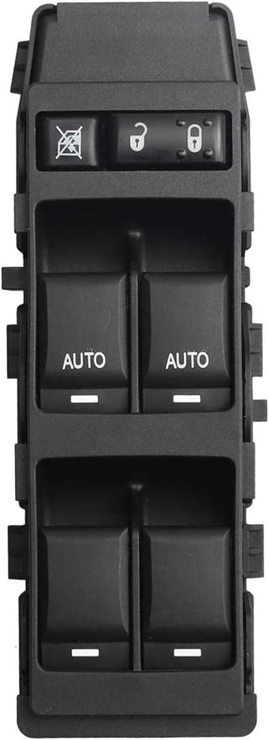 Front Driver Side Power Window Master Control Switch Compatible with Jeep Grand Cherokee & 06-10 Chrysler 300 Replace # 4602736AA 4602781AA