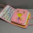 Busy Book for Toddlers 1-3 - Busy Board Montessori Toys for 1 Year Old Gifts Girl Toys Educational Learning Quiet Activity Books Toddler Valentines Day Gifts Easter One Year Travel Toy