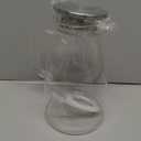 Potdoctor Glass Pitcher with Lid, 2 Liter 68oz Water Pitcher with Handle and Spout for Fridge, Borosilicate Glass for Iced Tea, Juice, Sangria, Cold/Hot Beverage, Large Jug with 2 Silicone Rings