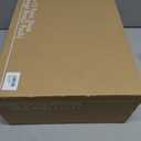 Shoe Organizer for Closet, Shoe Storage Solution with Clear Cover & Adjustable Dividers, Fabric Shoe Box Fits 16 +12 Pairs Shoes, Grey, 2-Pack