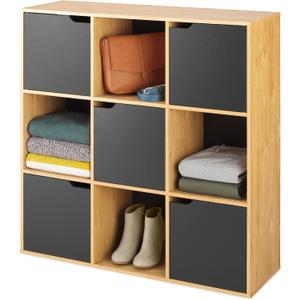 Whitmor 9 Section Cube Organizer with Doors