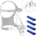 Replacement Headgear Frame Assembly for F&P Simplus - Quick Release for Convenient Use, IBEET Replacement Strap Set for Fisher & Paykel Simplus (No Cushion)