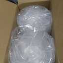 10 oz Small Clear Plastic Bowls, 100 Pack Disposable Hard Plastic Party Serving Bowls for Salads, Ice Creams, Fruit, Desserts, Parfaits, Snacks