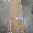 Deconk 10x10 FT Cantilever Patio Umbrella with Led Lights Double Top Outdoor Square Heavy Duty Offset Umbrellas 360Rotation Free-motion Track Tilt Windproof for Pool Deck Garden, Beige