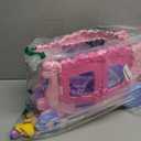 Fisher-Price Little People Toddler Toy Disney Princess Pull-Along Musical Carriage Playset with Figures for Pretend Play Kids Ages 18+ Months