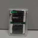 KEYYOU Lash Clusters 144pcs Individual D Curl 10mm Air Touch Cluster Lashes Super Lightweight Soft Wispy Comfortable Easy DIY at Home