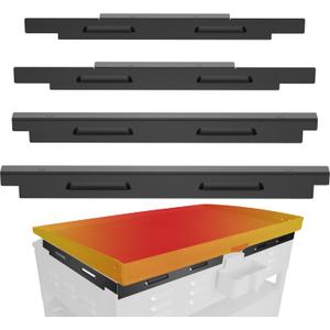 Upgraded Magnetic Wind Guards for Blackstone 36'' Griddle, Fit with Blackstone Griddle Accessories, Protect Flame, Hold Heat, Save Gas, Powder-coated Stainless Steel