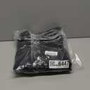 FREE SOLDIER Men's Warm Windproof Winter Fleece Lined Pants Hiking Expandable-Waist Softshell Snow Ski Pants (36W x 30L, Black)