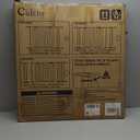 29"-40" Baby Gate for Stairs, Auto Close Stroller Friendly Dog Gate Indoor for Doorways, Pressure Mounted Baby Gate, Easy Walk Through Gate for Children & Pets, Brown