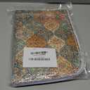 Nunubaby Washable Pee Pads for Dogs, Stylish, Non-Slip and Leak-Proof Pee Mat Ultra-Absorbent Reusable Potty Pad for Crates and Floors(Cream/Multi, 18" x24" )