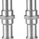 Neewer 2 Pieces Standard 1/4 to 3/8 inch Metal Male Convertor Threaded Screw Adapter Spigot Stud for Studio Light Stand, Hotshoe/Coldshoe Adapter, Ball Head, Wireless Flash Receiver, Trigger - ST24