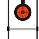 Highwild 3/8 Inch Thick Double Spinner Shooting Targets - Auto Reset Steel Target - for Centerfire Handguns Up to .44 Magnum