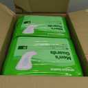 Amazon Basics Men's Incontinence Guards, Maximum Absorbency, Moisture-Wicking with Odor Protection, One Size Fits Most, 104 Count (2 Packs of 52)