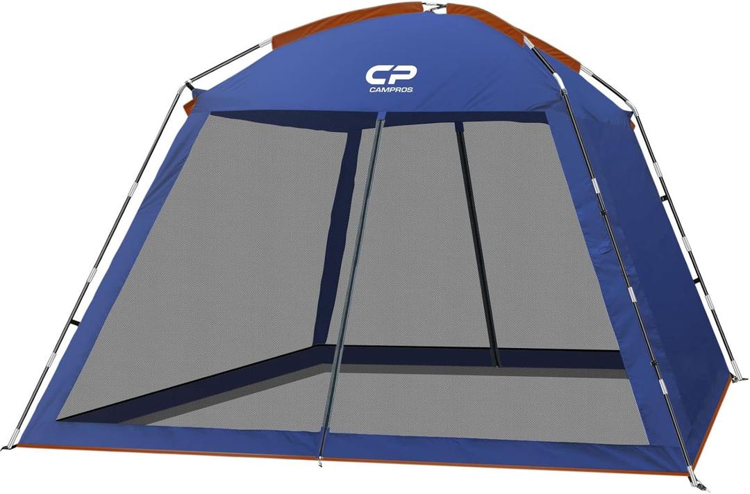 CAMPROS CP Screen House Tent 10 x 10 Ft Screened Mesh Net Wall Canopy