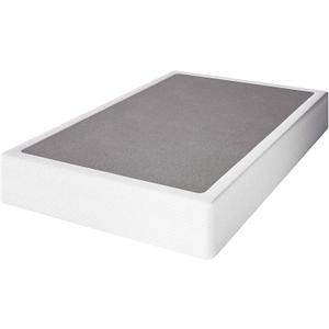 RLDVAY Twin-Box-Spring, 9 inch Metal Twin-Size Box-Spring Only, Heavy Duty Box Spring Twin with Fabric Cover, Easy Assembly, Non Slip, Noise Free