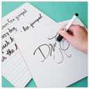 U Brands Dry Erase Lap Board, Double Sided, Small Whiteboard, 9" x 12", 24 Count