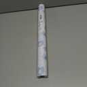 Reversible Baby Shower Wrapping Paper Roll 17 Inch x 33 Feet Blue Elephant Design Gift Wrapping Paper for Baby Shower, New Baby, Boy's 1st Birthday, Celebration