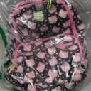 JuJuBe x Hello Kitty Cherry Blossoms Zealous Backpack Diaper Bag, Purses for Women, Includes Changing Pad, Essentials for Mom, Newborn & Baby, Adjustable Padded Straps, Machine Washable