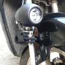 Motorcycle Driving Lights Mount Bracket, Motorcycle Fender Mudguard Driving Light Mount, Motorcycle Spotlight/Fog Light Bracket For M8/M6 Hole
