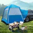 SEALIGHT SUV Tent for Family Trips, Car Tent for Aluminum Poles - Instant Setup Double Layer Waterproof Camping Tents with Storage Bag(10x8x7.2FT),6 People, Large