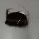 MOCA HAIR Clip in Bangs 100% Real Human Hair Extensions French Dark Brown Fake Bangs Hair Clip on bangs for women Fringe with Temples Hairpieces Faux Bangs for Daily Wear