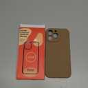 Vooii Compatible with iPhone 16 Pro Max Case, Liquid Silicone Upgrade [Camera Protection] [Soft Anti-Scratch Microfiber Lining] Shockproof Phone Case for iPhone 16 Pro Max 6.9 inch - Light Brown