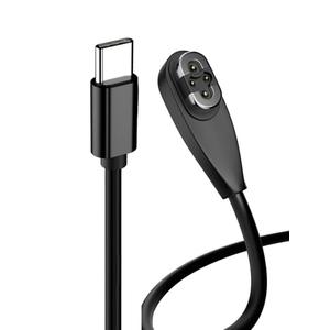 gudxfj USB C to Shokz S710 Cable Compatible with Shokz OpenSwim Pro S710 Bone Sound Conduction Headphones Charging Cable Type-c to 4Pin Magnetic Charger Cord Black 1 Pack 3.3ft