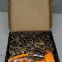 Halloween Pumpkin Carving Kit - Professional 24Pcs Stainless Steel Tools with 20 Molds & 4 Carving Tools - Safe Pumpkin Decorating Kit for Adults Kids DIY Party