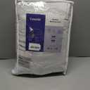 Heated Quilted Wave Mattress Pad,Queen Size Dual Control,Soft Bed Warmer,10 Heat Settings,1-12 Hours Auto-Off,Fast Heating,ETL Certified,Machine Washable,Fit Up to 18" Deep Pocket,60"x80"