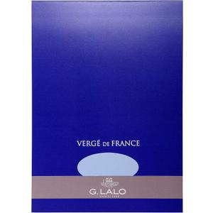 G. Lalo Verge De France Paper Pad, A4, 100 g - Blue, 50 Sheets
