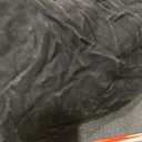 Black Linen Pants Elastic Waist Wide Leg Womens M