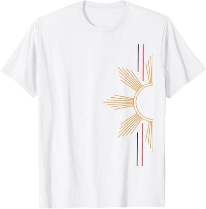 Minimalist Filipino Sun T-Shirt Small